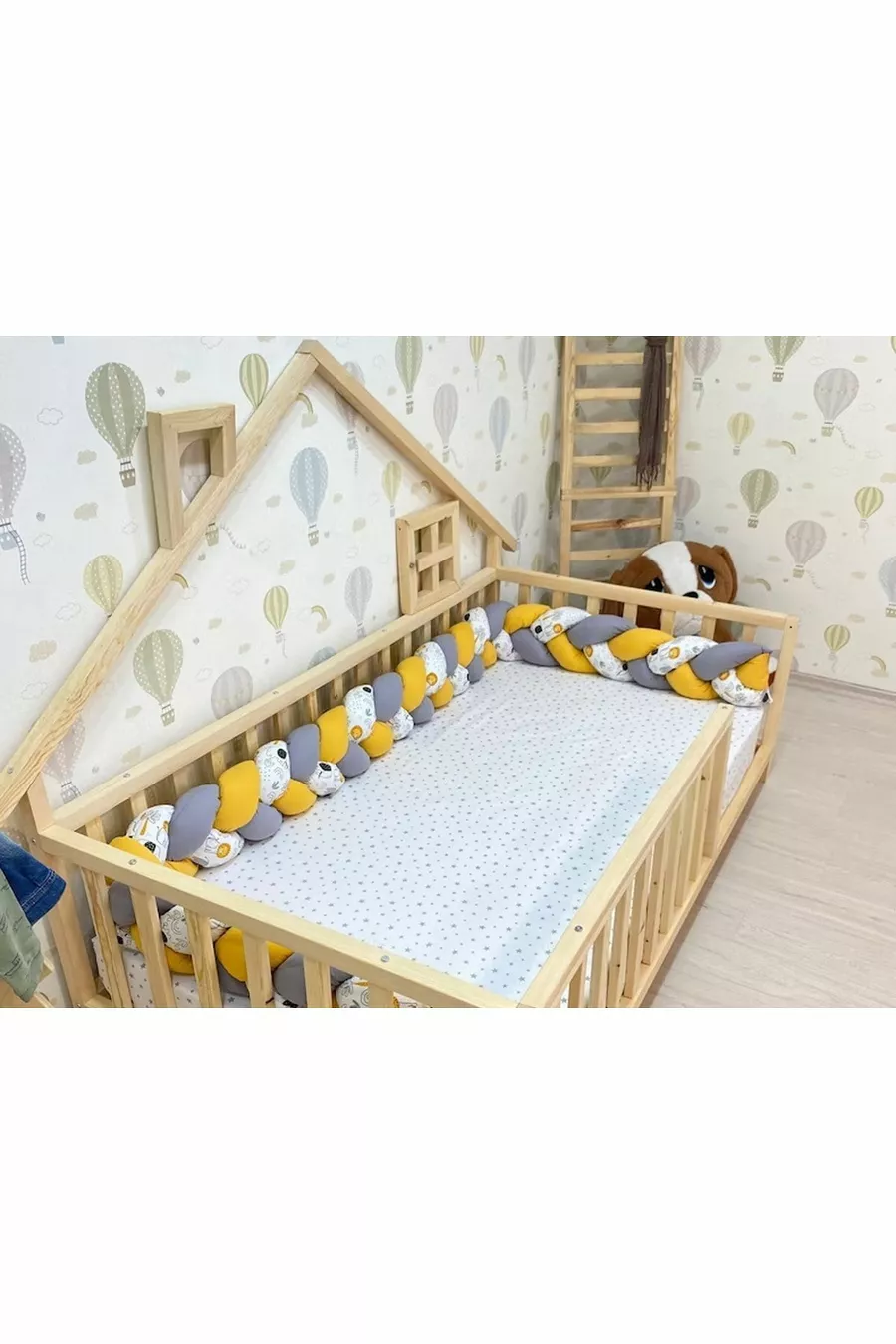 Lit Montessori en bois - Lit en bois massif - Lit pour enfants et bébés Montessori