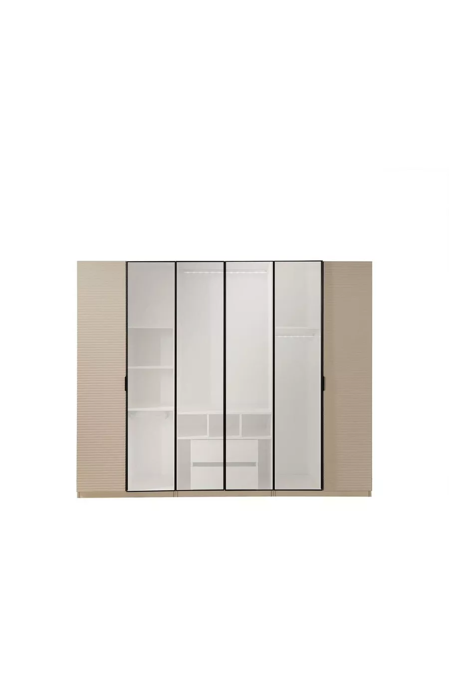 ENSEMBLE DE CHAMBRE À COUCHER LOTUS 6 PORTES