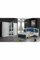 Ensemble de chambre à coucher Erva à base de MDF