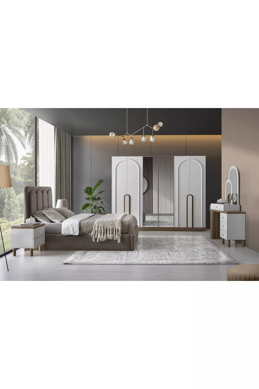 Ensemble de chambre à coucher Demre