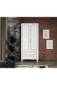 Armoire moderne à 2 portes et 2 tiroirs, penderie - MDF de première qualité