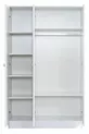 Lits superposés, Lit Mira Ranza avec bureau, armoire 3 portes et 2 matelas Comfort