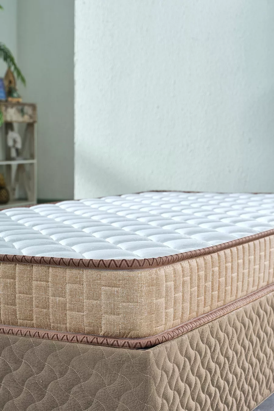 Lit en mousse entièrement orthopédique Mrs. Lotus Lux, lit pour bébé, lit évolutif