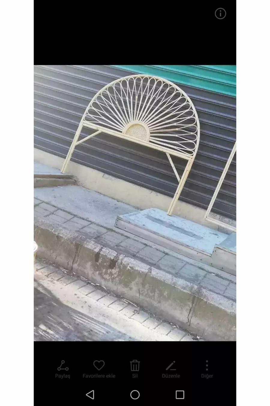 Tête de lit en bambou monde