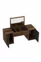 Coiffeuse Murale Mercan, ne Prend Pas de Place, Couleur Lidya Anthracite