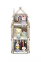 Bibliothèque Montessori en bois pour chambre d’enfant Roofy à 9 étagères, style scandinave
