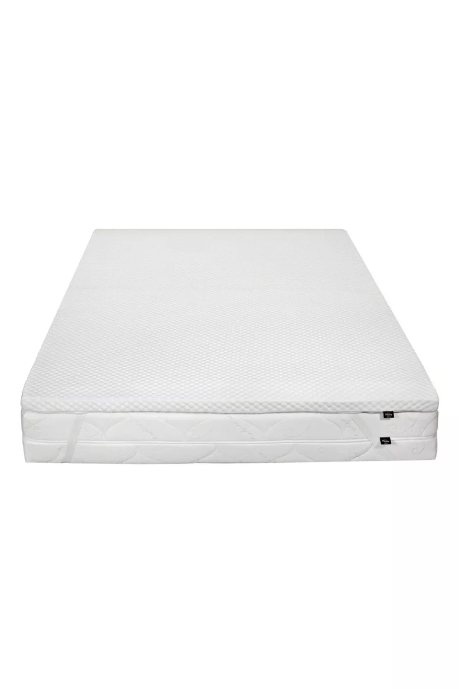 Matelas orthopédique en visco de 7 cm avec couvre-oreiller zippé offert