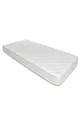 Matelas simple en mousse à mémoire de forme visco sans ressort avec tissu en éponge