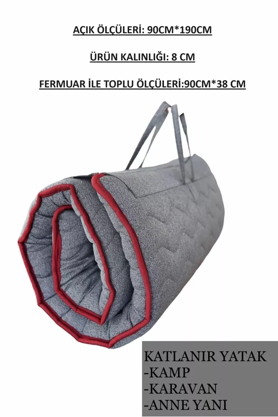 Lit pliant portable pour caravane, camping, hôtel, lit d'appoint pour invité, lit d'appoint pour mère, lit de secours pour tremblement de terre, lit simple