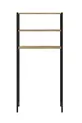 Étagère de rangement pour machine à laver, étagère de salle de bains, étagère au-dessus de la machine, étagère d'armoire en pin Atlantique