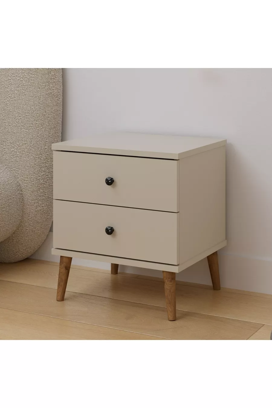 Ensemble de 2 tables de chevet Saga