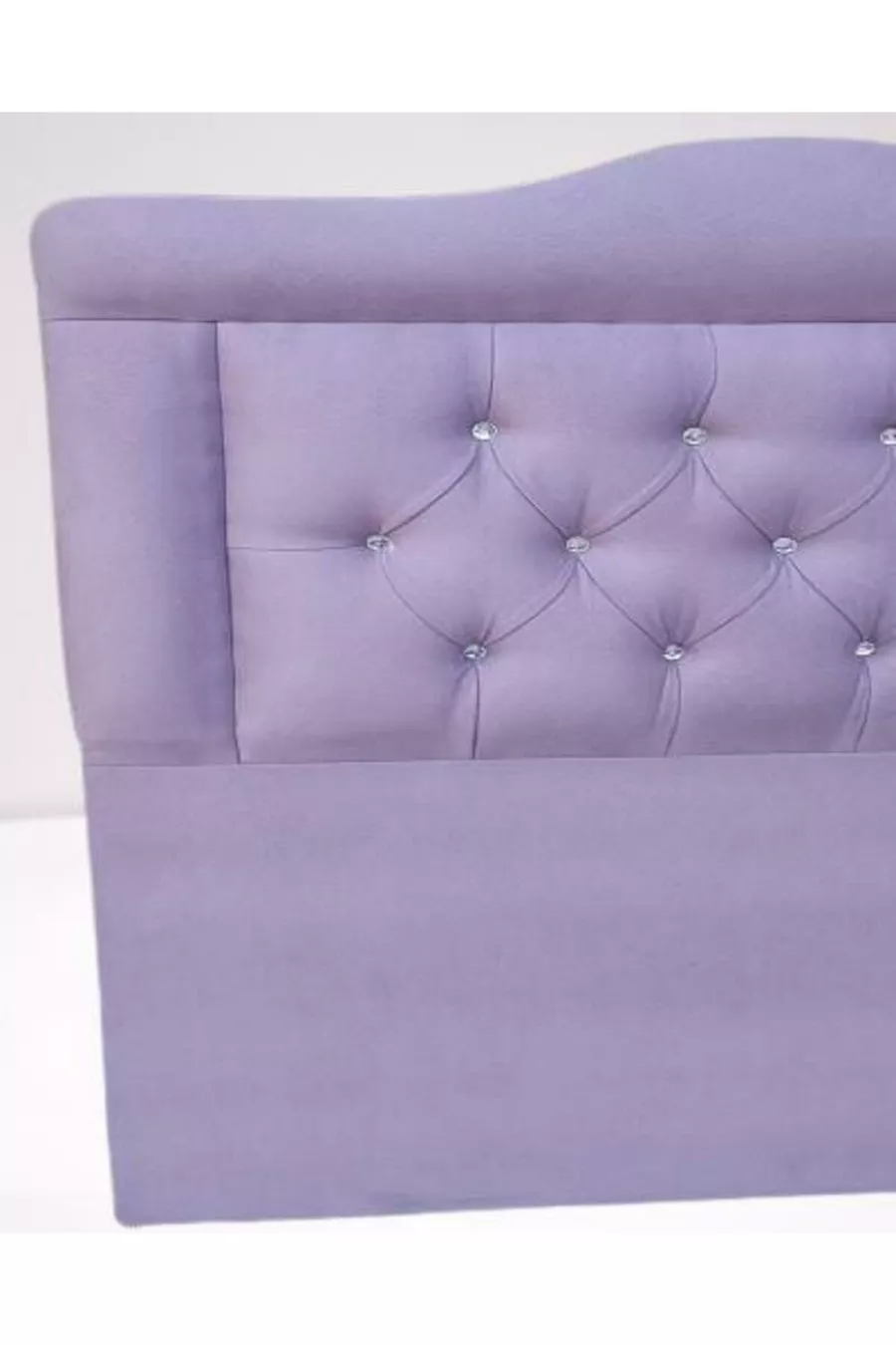 Titre DK Modèle Simple 'taille' Tissu Violet Clair en Poil de Poney Fait Main