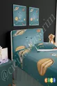 Housse de tête de lit Planète Verte
