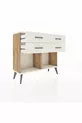 Commode Arges 4 tiroirs Pin-Pierre de Lune