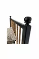 Tête de lit en MDF Pera Wood | Couleur Riviera et noire