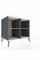 Commode Kronos 2 étagères Anthracite-Pierre de lune/Sapin