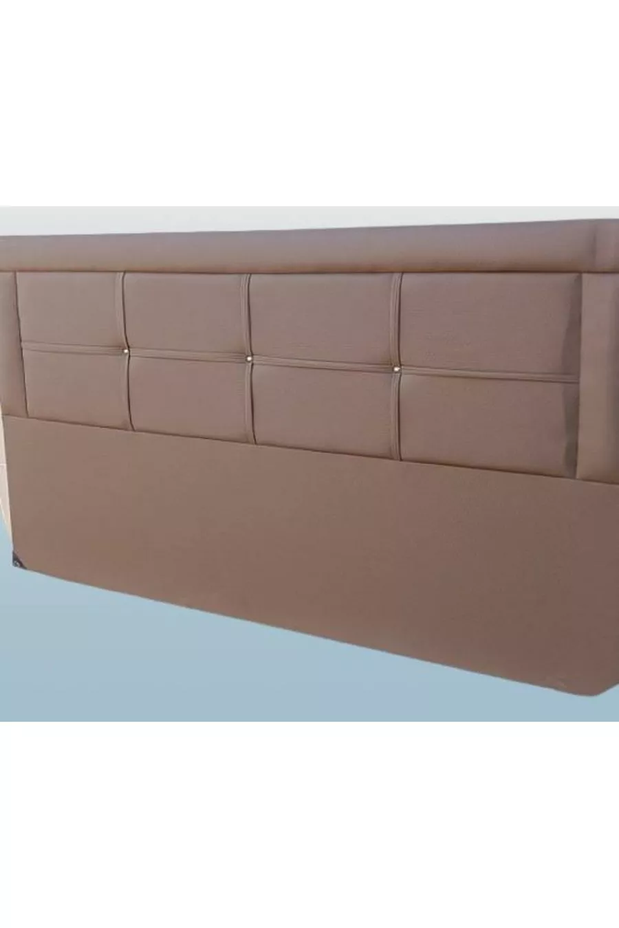 Titre DK Double Personne Cuir Synthétique Tissé Marron Fait Main