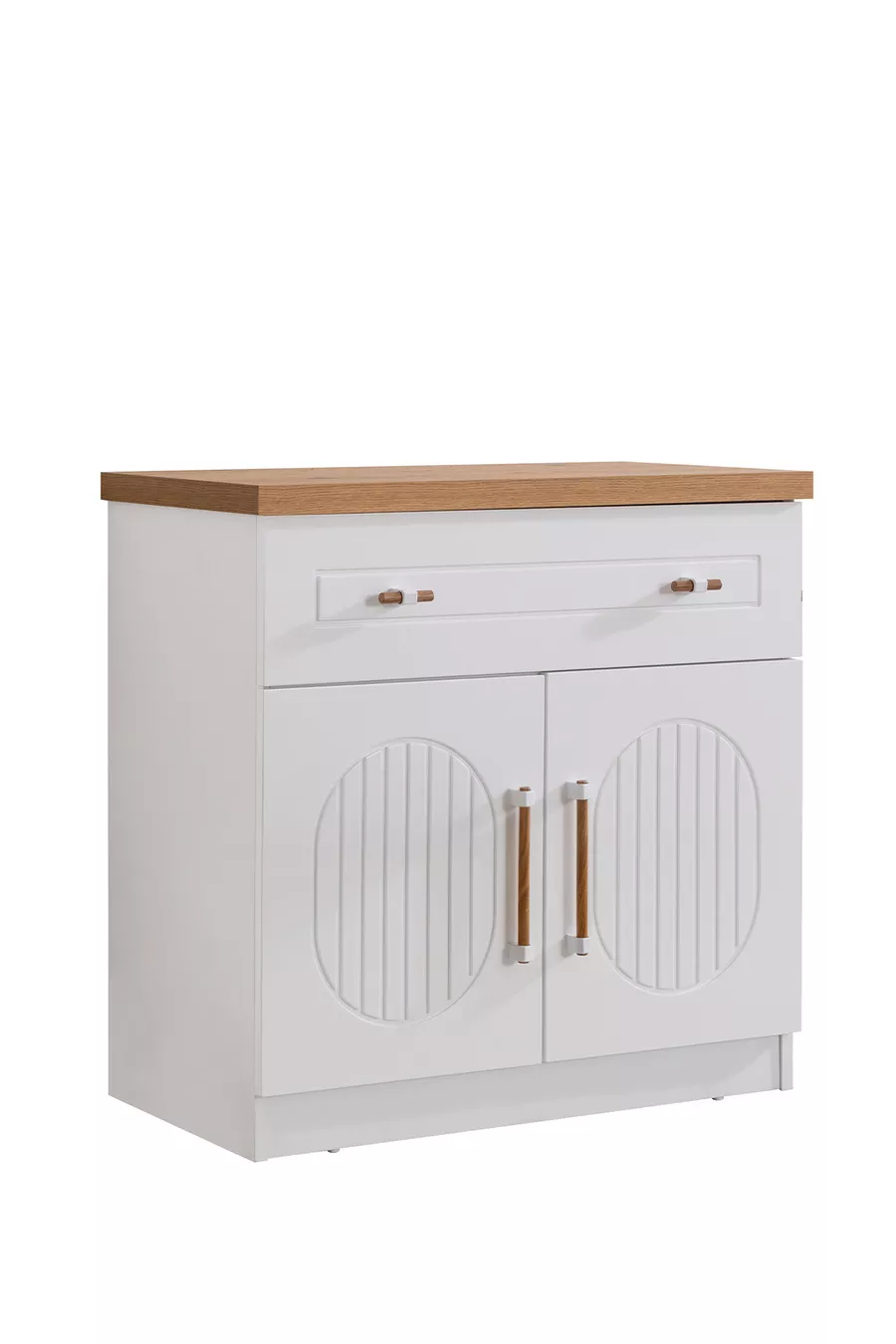 Chambre d’Enfant Vita Bohem - Armoire 4 Portes, Lit, Table de Chevet, Bureau, Commode, Bibliothèque