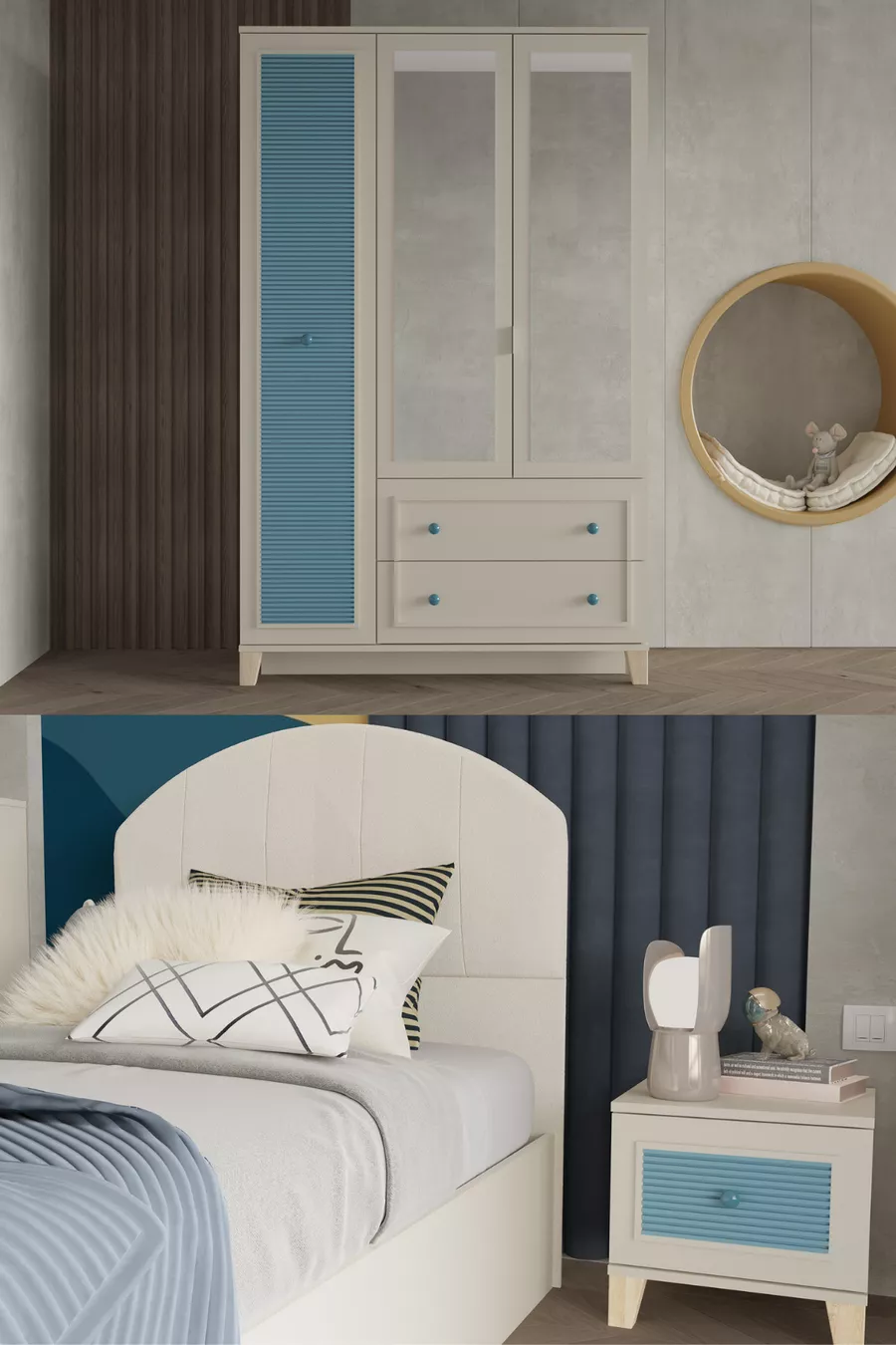 Ensemble Chambre d'Enfant & Adolescente Lisa