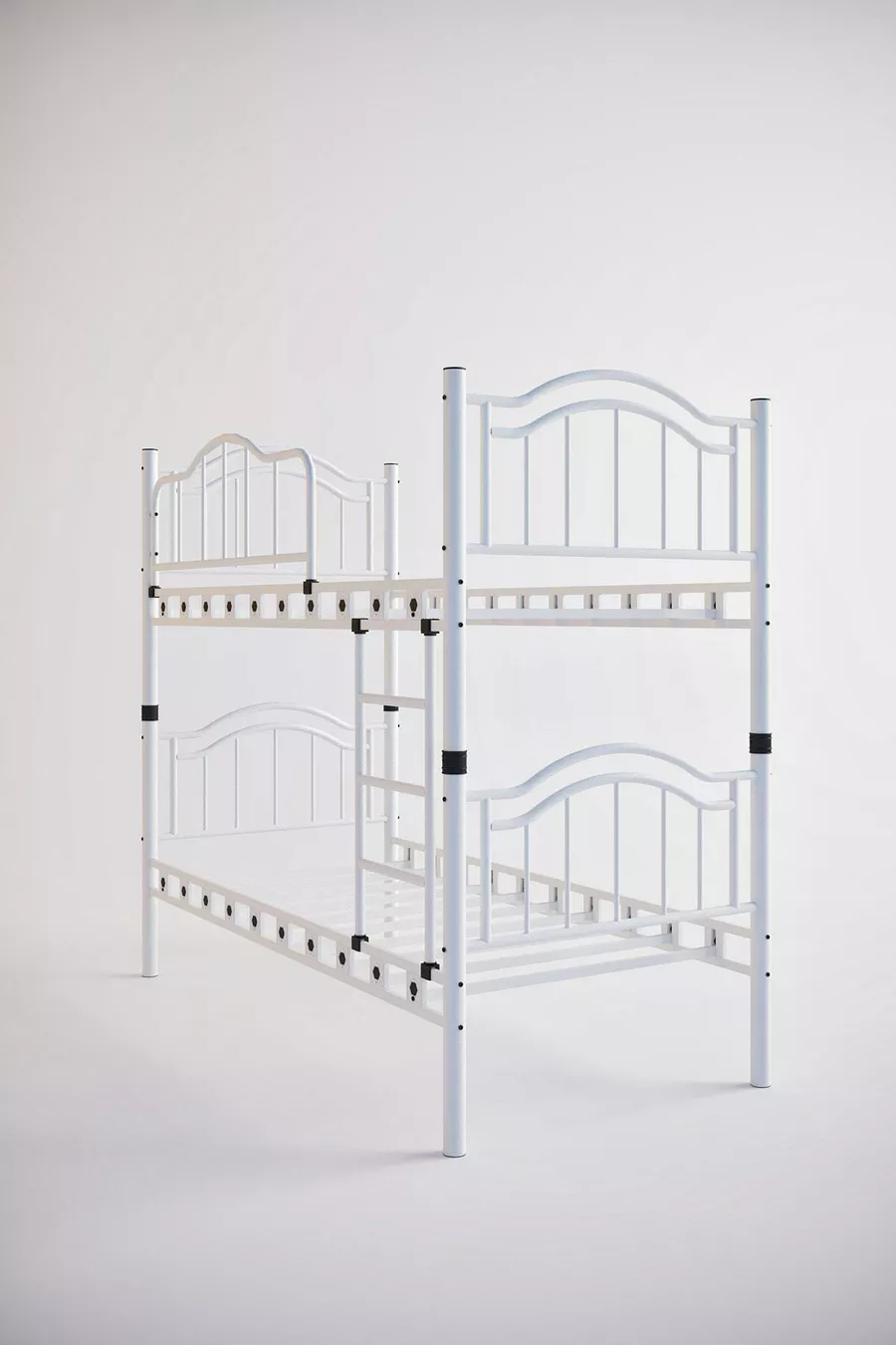 Lits superposés et lits simples en métal pour chambre d'enfant Belinay, dimensions du matelas