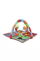 Tapis de jeu avec coussin et jouets pour bébé 