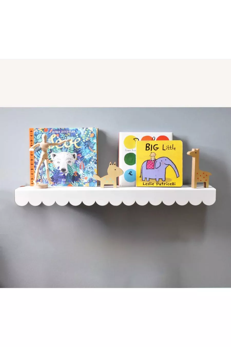 Étagère en acier simple Montessori Cloud
