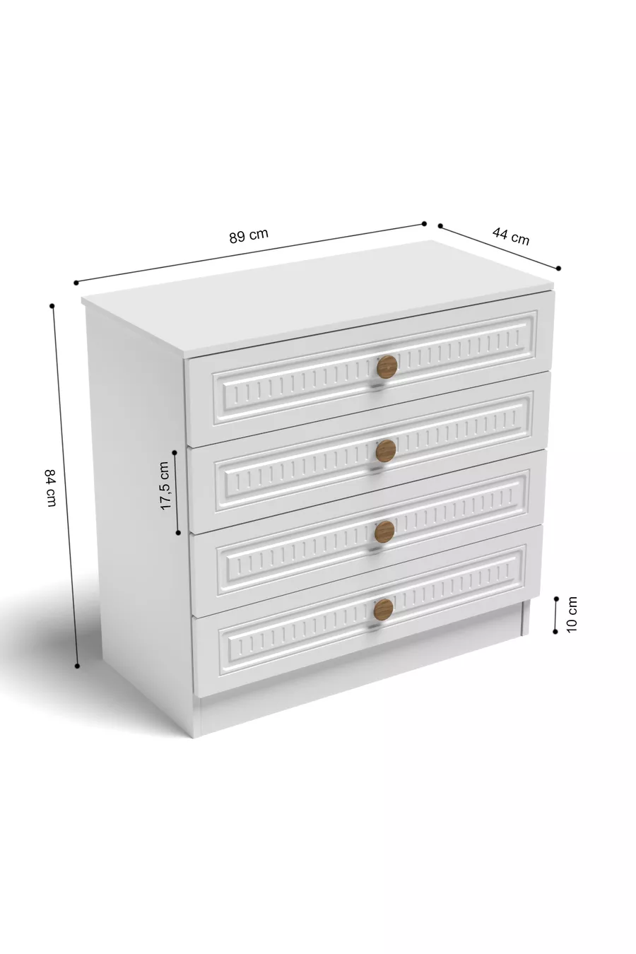 BUFFET BOHÈME AVEC PORTES EN MDF