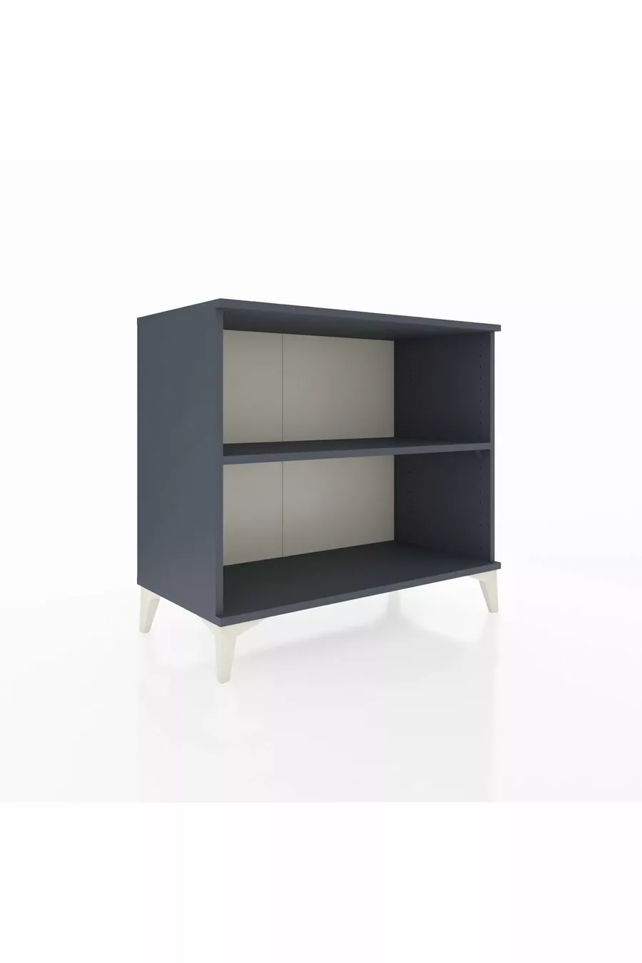 Commode Hyperion à une seule étagère Anthracite-Anthracite