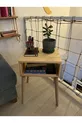 Table de chevet en bois décoratif