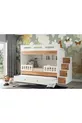 Lit superposé Berlin / 2 pièces avec matelas à ressorts en bambou inclus