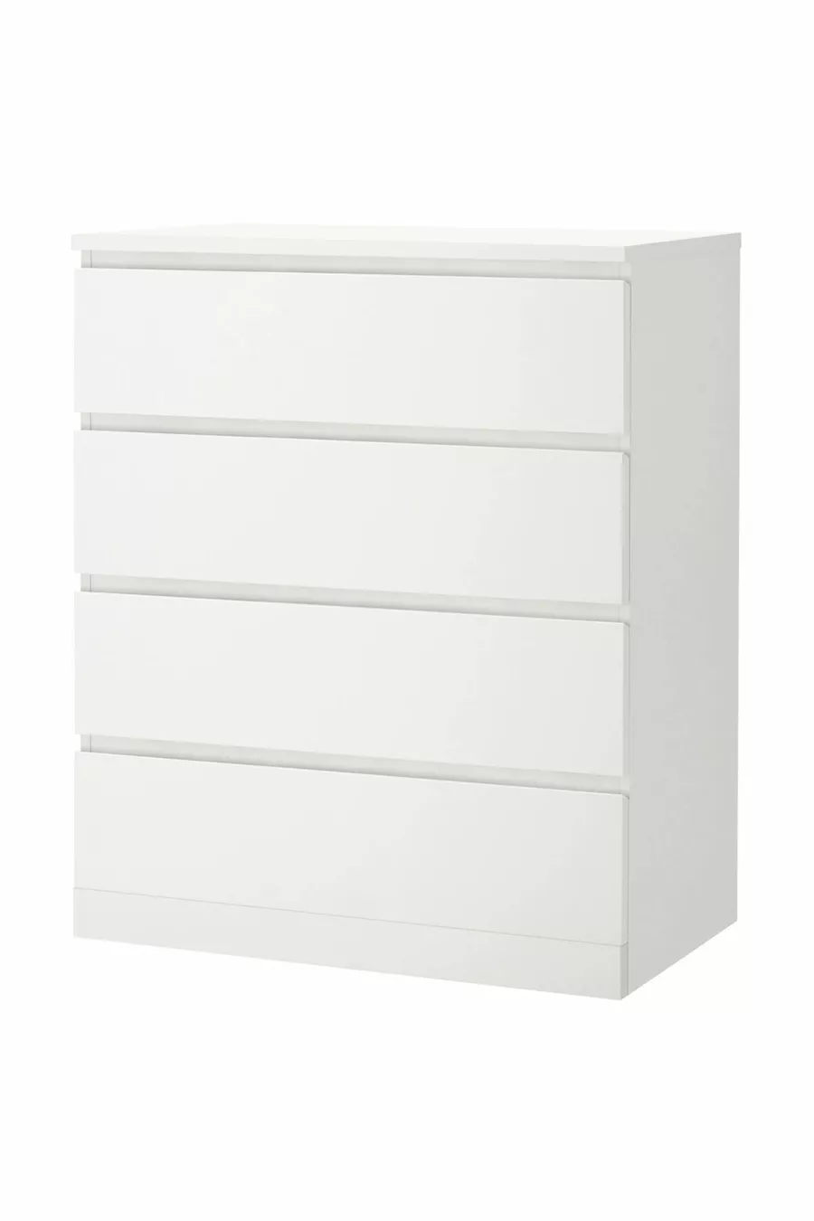 Commode à 4 tiroirs, Largeur :  cm  Profondeur :  cm  Hauteur :  cm