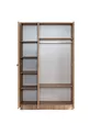 Lits superposés, lit superposé Riva + armoire 3 portes + 3 matelas Comfort
