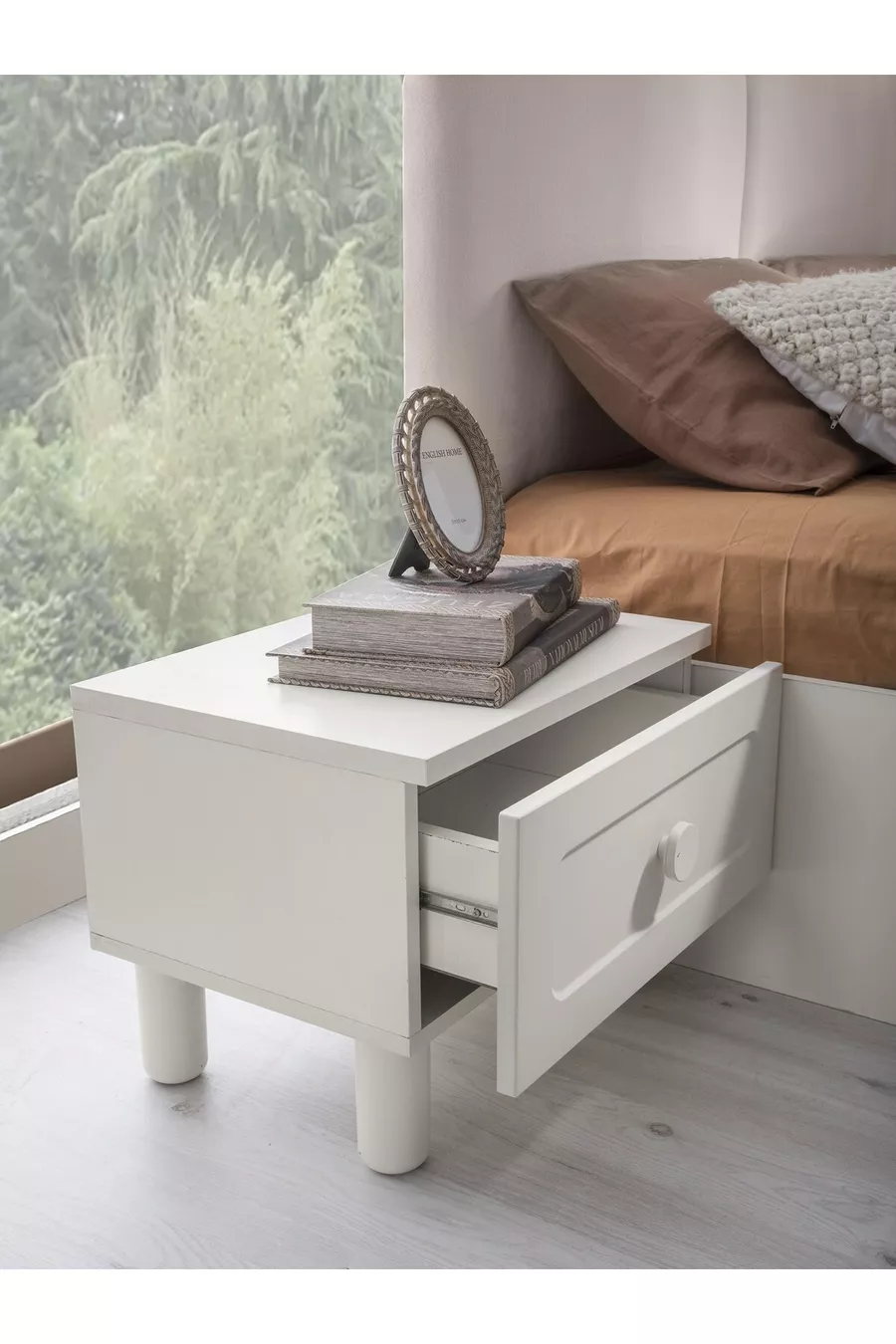 ENSEMBLE DE CHAMBRE À COUCHER BEYZA À BASE DE MDF