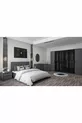 Ensemble de chambre à coucher Kale Luxe - Anthracite Set 2