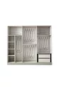 ENSEMBLE DE CHAMBRE À COUCHER HAZAL À BASE DE MDF