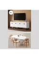 Ensemble Chambre à Coucher et Salle à Manger Pack Mariage