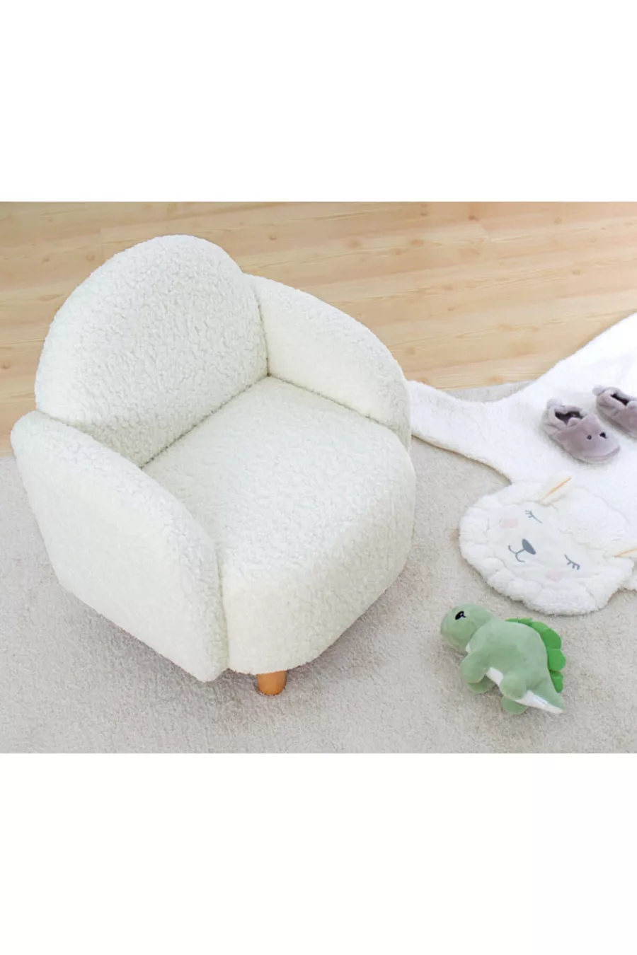 Siège enfant Moylo Teddy blanc