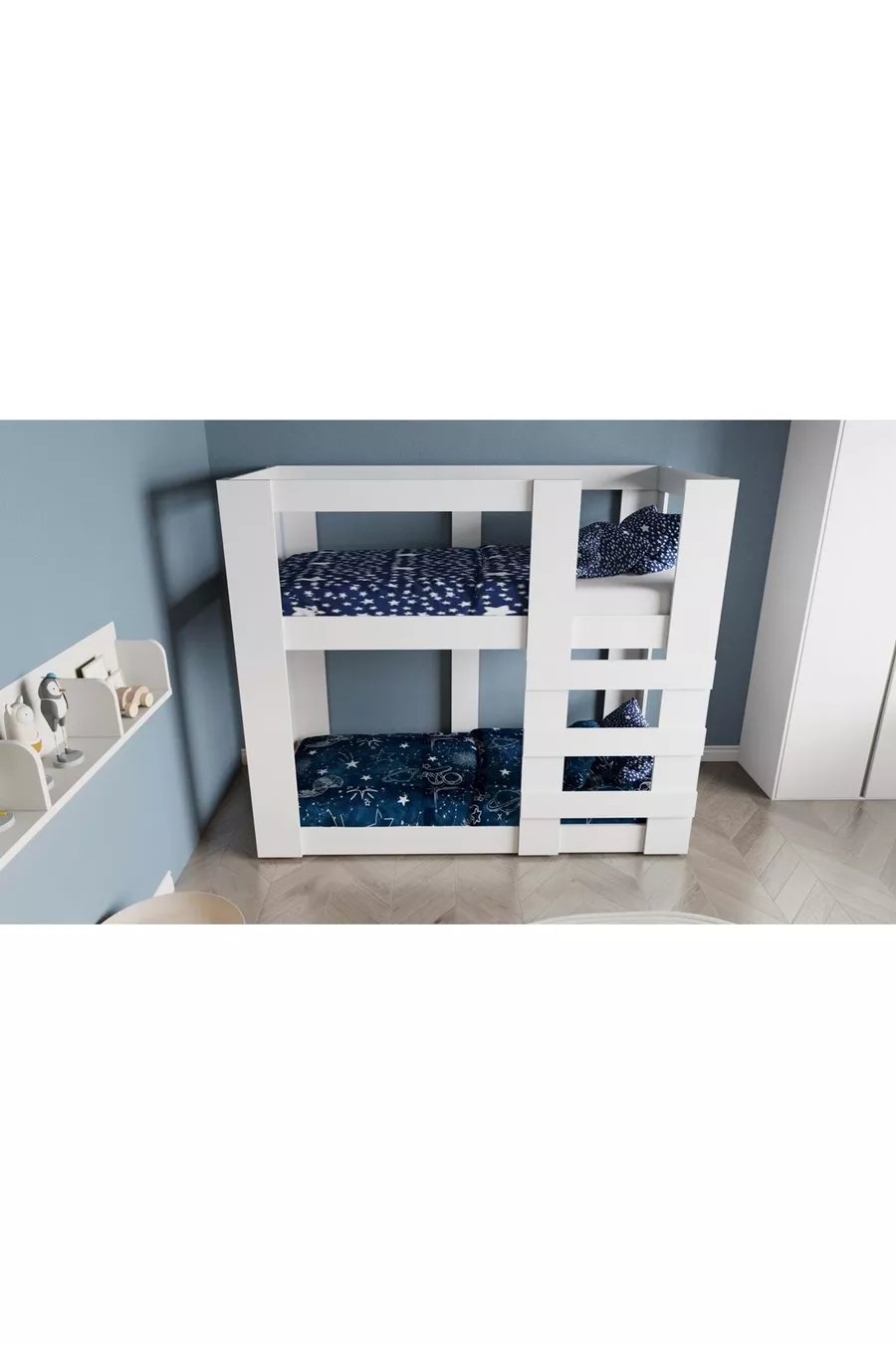 LIT SUPERPOSÉ EN MDF COMPATIBLE AVEC AGONYA