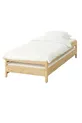 Lit superposé avec tiroirs en bois Lit en bois Lit Montessori Lit organique unisexe