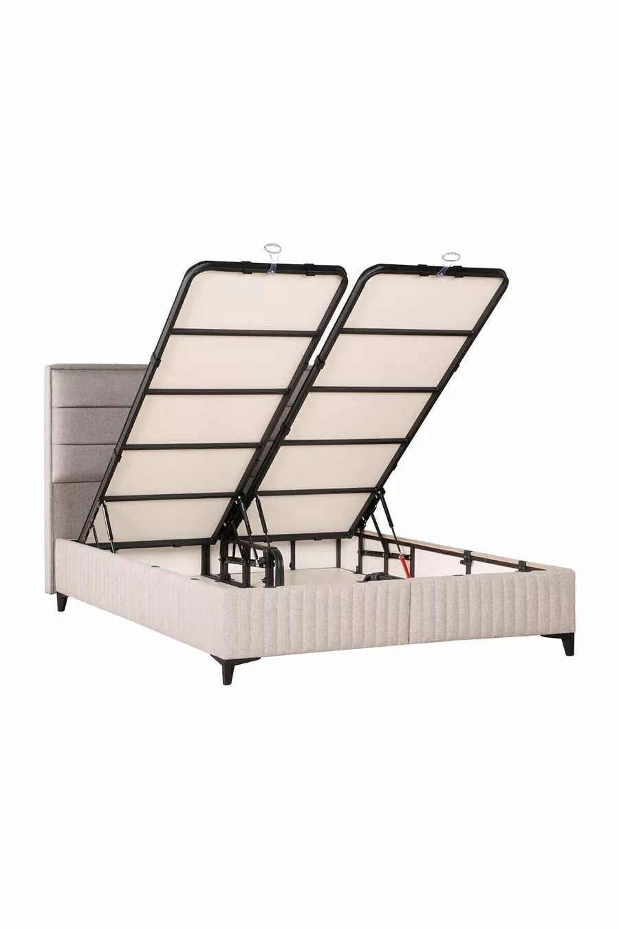 Ensemble de lit avec sommier, tête de lit et rangement Bamboo Sleepy