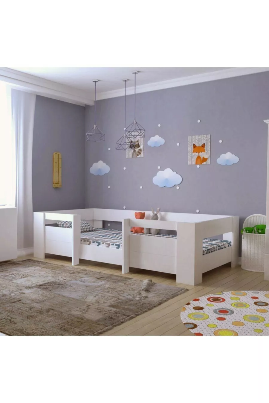 Lit Montessori en MDF à tendance