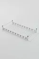 Lit superposé pour bébé avec sommier et matelas, blanc