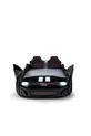 Portes de lit à roulettes noires Mustang avec ouverture, entièrement équipées de LED, télécommandées et avec musique