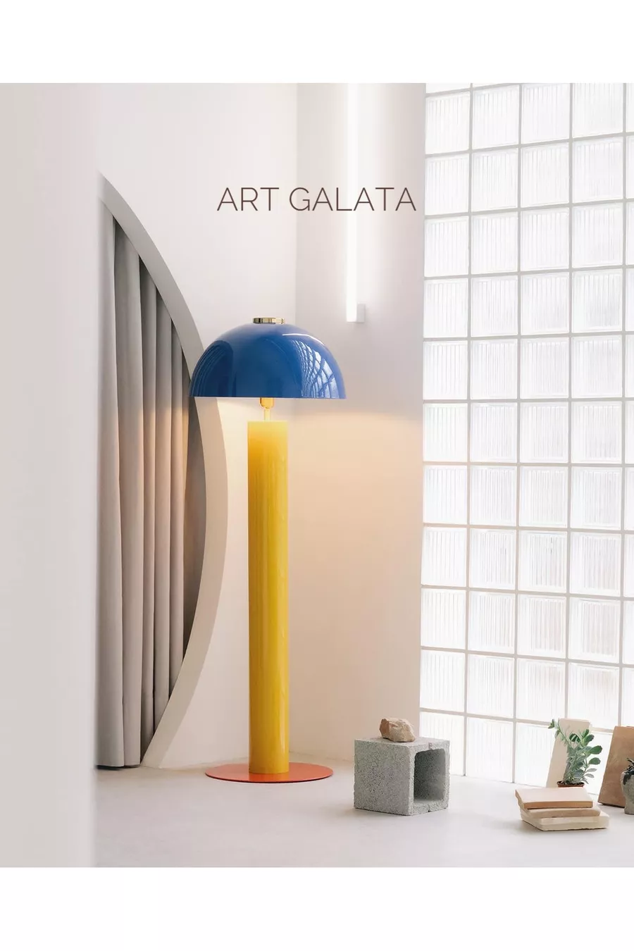 Lampadaire champignon design moderne