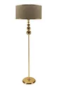 Lampadaire en métal plaqué or Milano Küre - Osier avec bande dorée