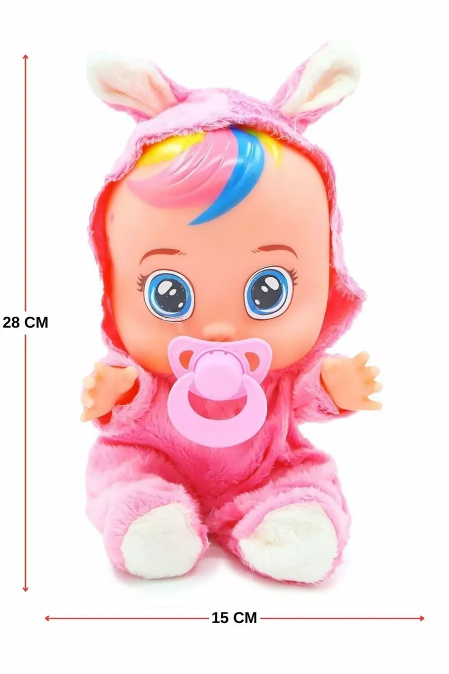 Bébé Rose Qui Pleure Et Parle