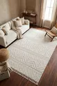 Tapis Malta Scandinave Crème pour Couloir Salon Séjour Chambre Cuisine Tapis Tissé à la Machine A