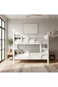 Lit superposé confortable avec échelle détachable cm (% MDF)