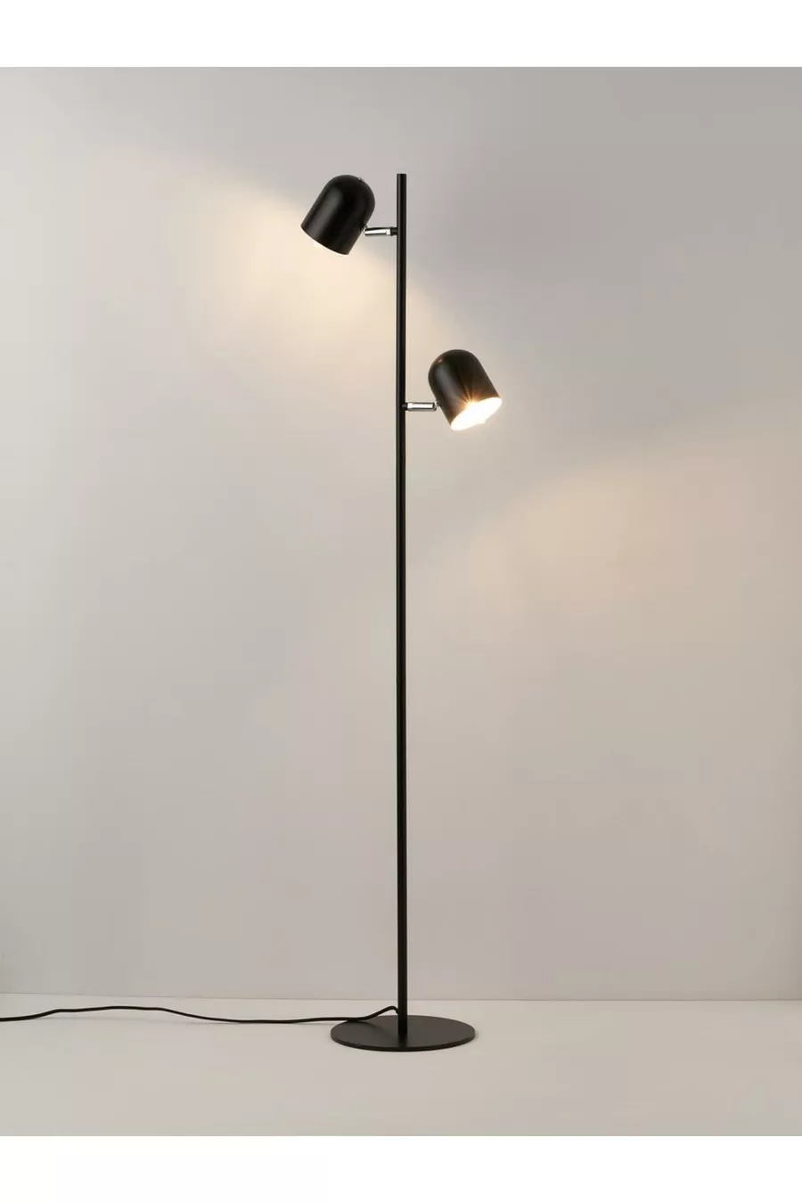 Lampadaire double design moderne