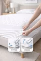 Adelya Classic Matelassé Protège-Matelas Imperméable avec Coins Élastiques pour Sommier Simple Double King Size